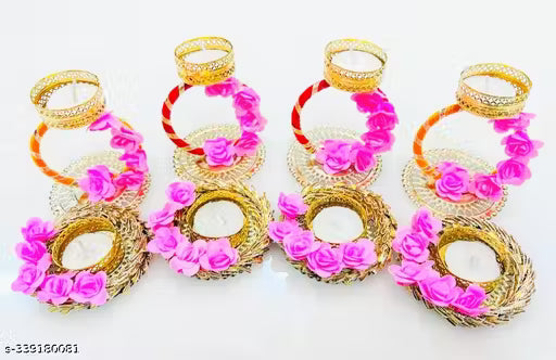 latest tealight decor diyas for diwali decoration unique and trendy home decoration and worship temple diyas ₹351 ₹368  5% off