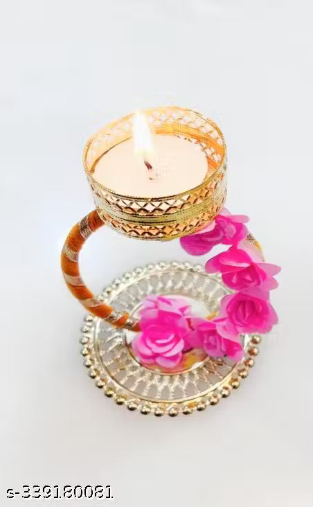 latest tealight decor diyas for diwali decoration unique and trendy home decoration and worship temple diyas ₹351 ₹368  5% off